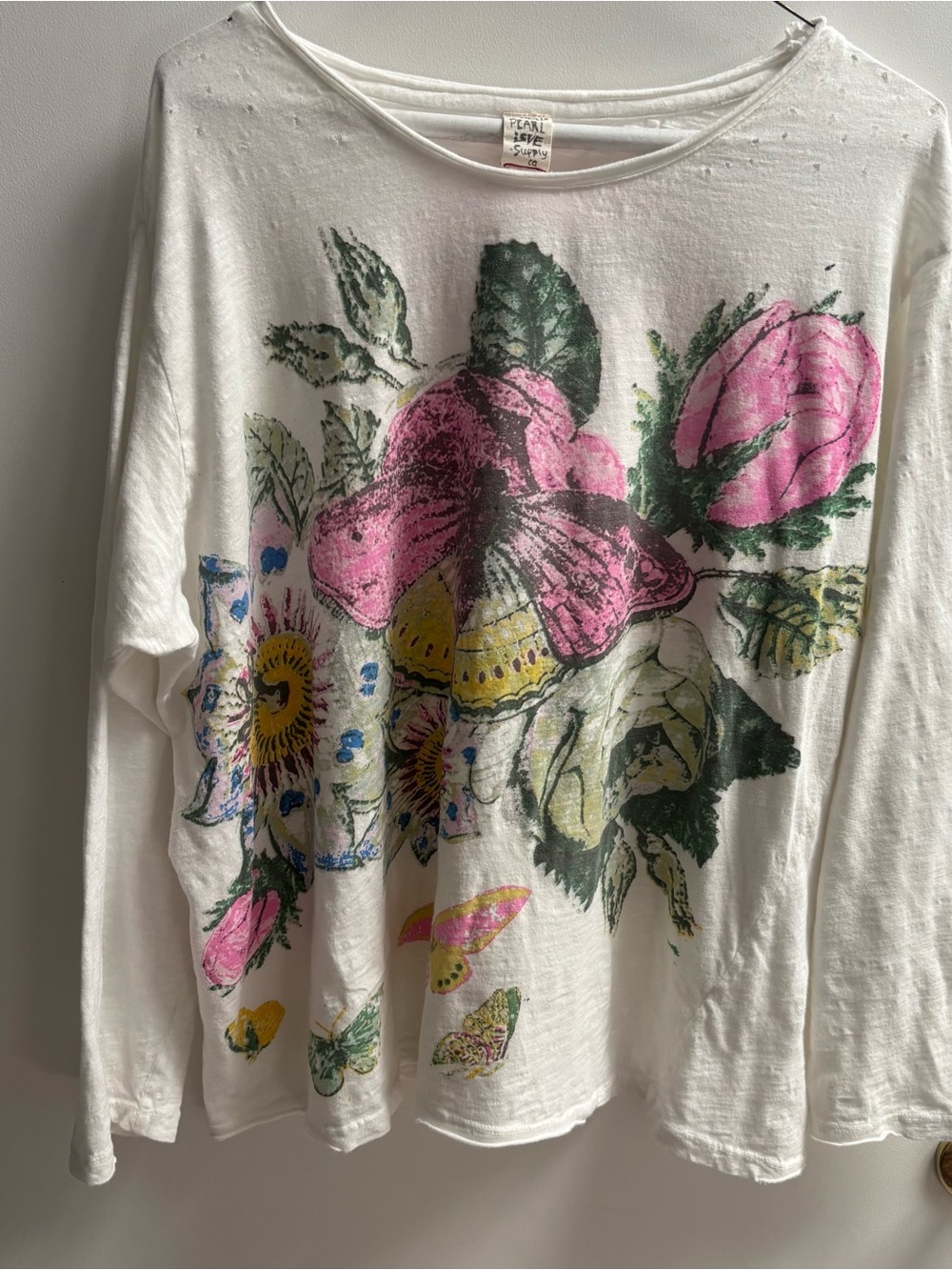 Magnolia Pearl Long Sleeve T Shirt Flor De La Pasion Viggo